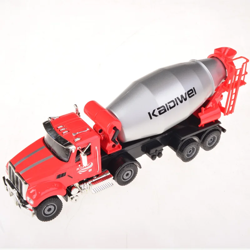 1:50 Alloy Diecast American Cement Mixer Truck Kid Toy Engineering Vehicle Model 