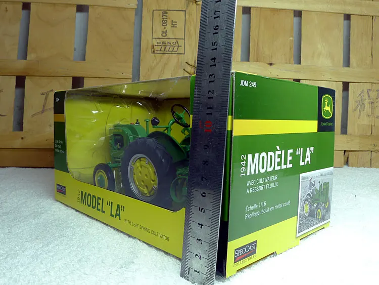 KNL HOBBY J Deere LA трактор пашет машины сельскохозяйственные Автомобили сплав модель США SpecCast 1:16