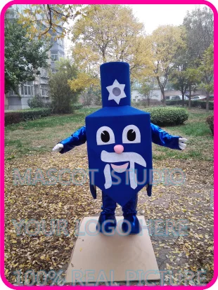 

mascot shabbat Dreidel Mascot costume Hanukkah Chanukah custom cartoon character cosplay fancy dress mascotte adult