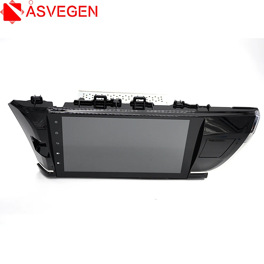 Clearance Asvegen 2Din Quad Core Android 6.0 Car Multimedia Player GPS Navigation WIFI Bluetooth Car DVD Player For Toyota Corolla 2014 0