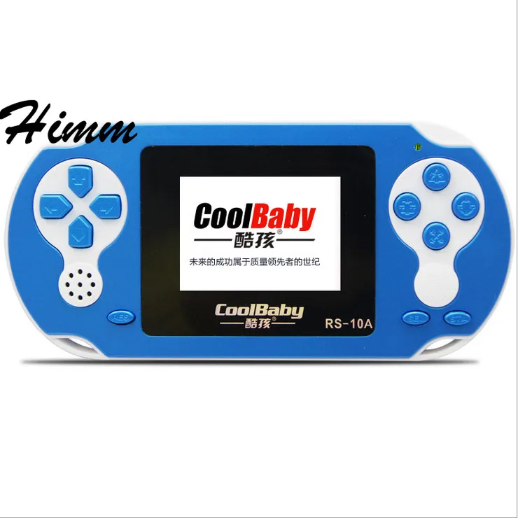 CoolBaby RS-10A Игровые приставки 200 игр+ 30 в 1 8 бит Детские портативные игровые приставки карточные игры Поддержка внешних ручек