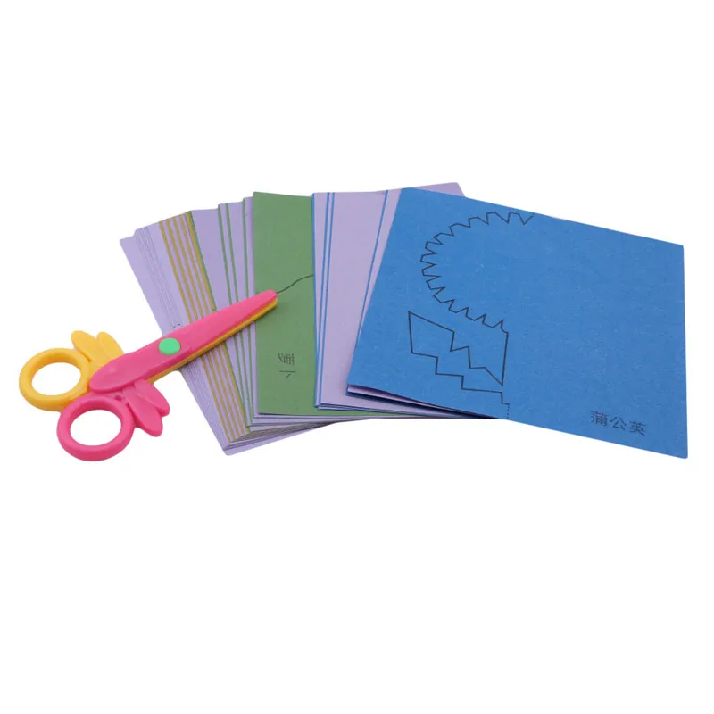 

Paper Cut Origami Kindergarten Manual Diy Weave Cloth Early Learning Education Toys Handmade Craft Toys