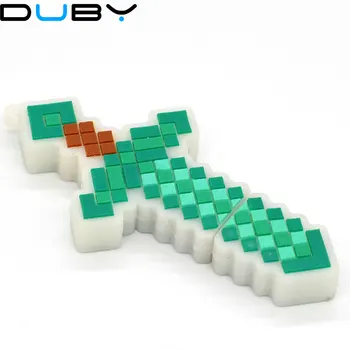 

Promotion Gift Sword pen drive cartoon pendrive 8gb 16gb 32gb cross model 2.0 usb pen driver hard disk Stick flash memeory