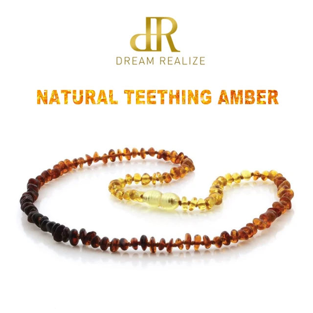 Original Amber Teething Bracelet for Baby Natural Baltic Ambar Jewelry