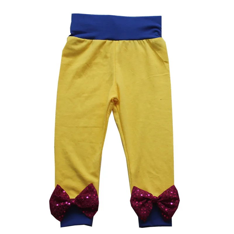 Весенне-летние штаны для девочек и мальчиков; шаровары принцессы; Airel русалки; детские леггинсы с бантами; Детские хлопковые эластичные штаны с Микки и Минни