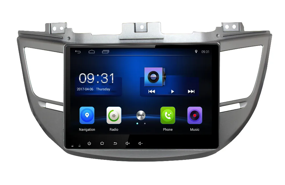 Top Nedehe 10.1 inch Android 8.1 Car DVD GPS Navigation For HYUNDAI IX35 / Tucson 2015 2016 car radio audio video player 0