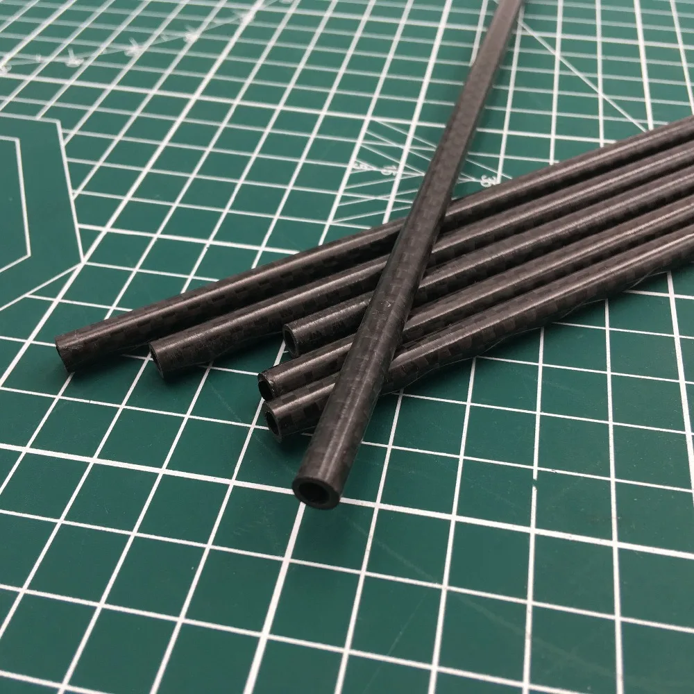 Детали для 3D принтера Kossel K800 delta 180 мм/240 мм/300 мм/500 мм 3K набор углеродных трубок 12