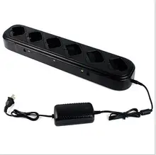 Single row of six universal charger walkie talkie quick charger for hytera/hyt tc500s/560/585/518/510 radio