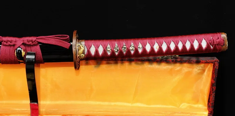 Японский самурайский меч катана ручной работы из углеродистой стали 1095|sword
