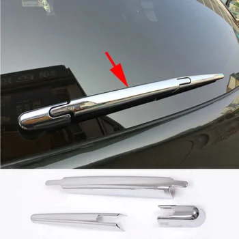 

3pcs Car Rear Window Wiper Cover Chrome Surface For Nissan Rogue X-Trail T32 Rogue Sport Qashqai J11 Car Exterior Accessories