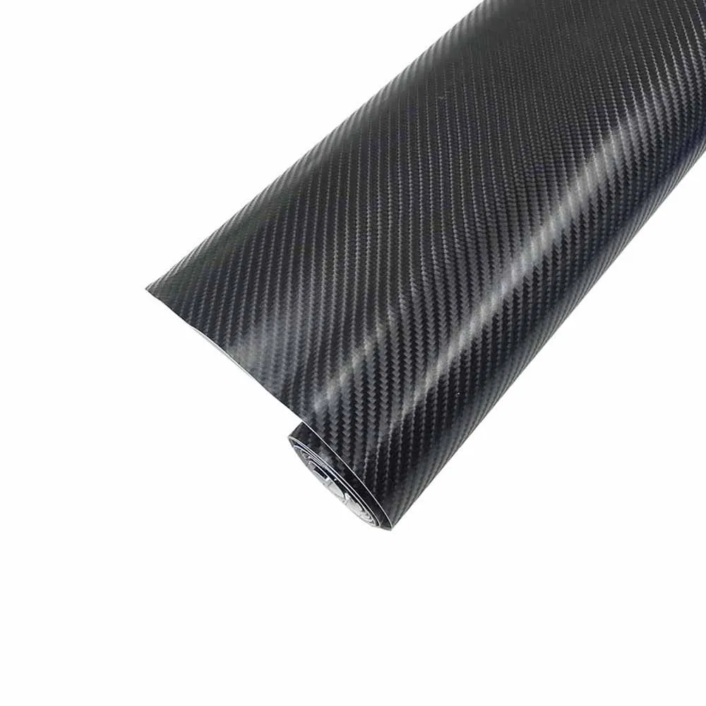 

Car styling 152x200cm 4D Carbon Fiber Vinyl Film Wrapping Sheet Roll Stickers Motorcyle for Automobiles Hood Roof Accessories