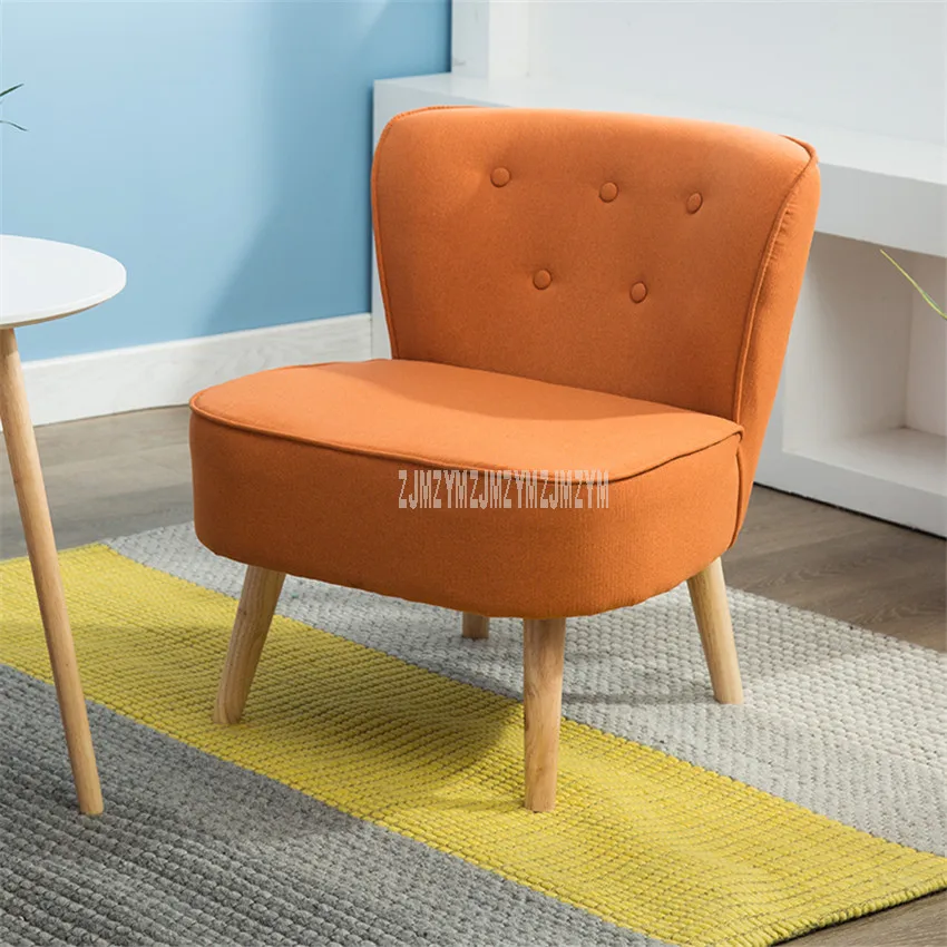 orange linen cotton