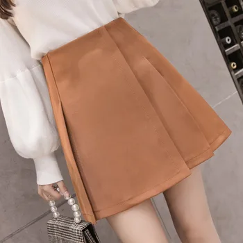 

Women Fashion Summer high waist pleated skirt Wind Cosplay skirt kawaii Female Mini Skirts Short Under it