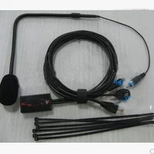 8pin Черный Hands-free Динамик микрофон для Motorola GM300 GM950 SM50 SM120 GM3688 M120 GM338 автомобильный радиоприемник