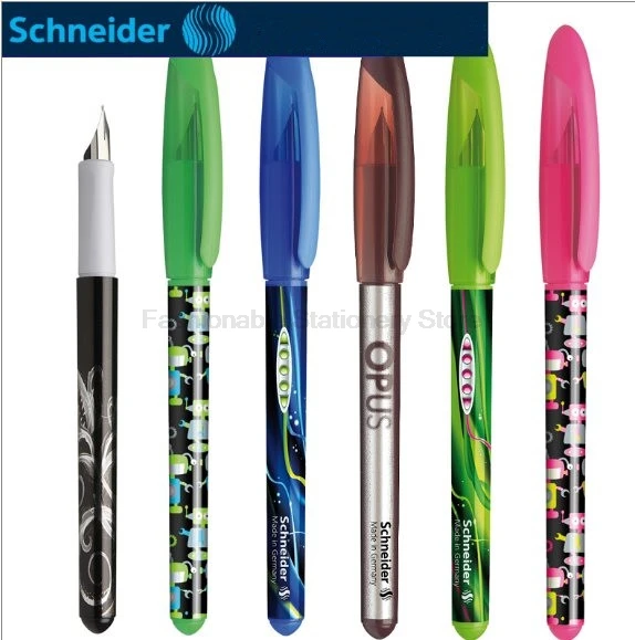 

Schneider voyage F nib robot Graphic design Resin body Fountain Pens Iridium pen Student Writing Supplies Office & School