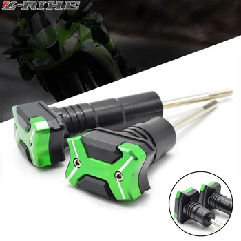 

For KAWASAKI Versys 2015 Versys 650 CNC Motorcycle Frame Slider Crash Engine Guard protection Pad Side Shield Protector