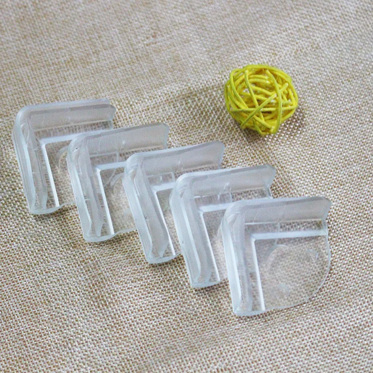 4pcs Anti-collision Transparent Protector Cover Desk Furniture Edge Corner Guards Kids Baby Table Corner Guards Child Safety