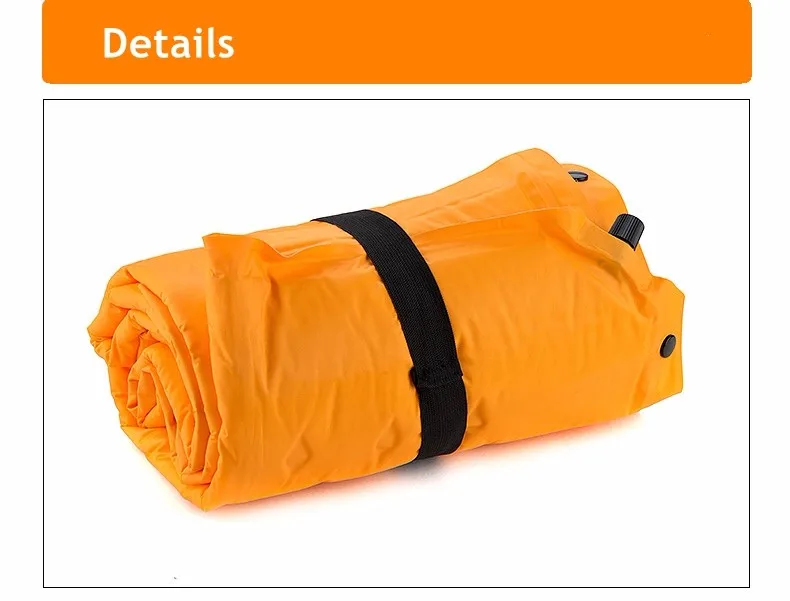 Colchão com Travesseiro Almofada de Dormir Barraca de Acampamento Naturehike Auto Inflável Dormir Esteira Auto-inflar Cama Dobrável Única 11 Cheap Esteira de acampamento