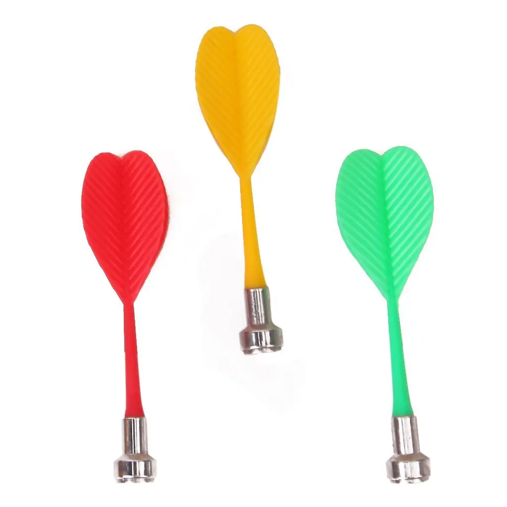 5Set Sale 3pcs Darts Darts Game Plastic Red + Green + Yellow