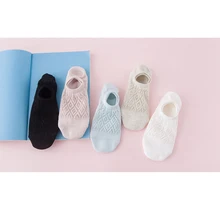 Женские короткие носки, летние нескользящие носки, тапочки для женщин, Calcetines Invisibles, носки-лодочки, Женские Дышащие сетчатые хлопковые носки