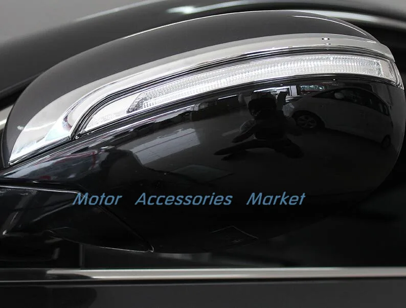 Новая хромированная накладка зеркала заднего вида для KIA Sorento 2016 2017|chrome door|door chrome