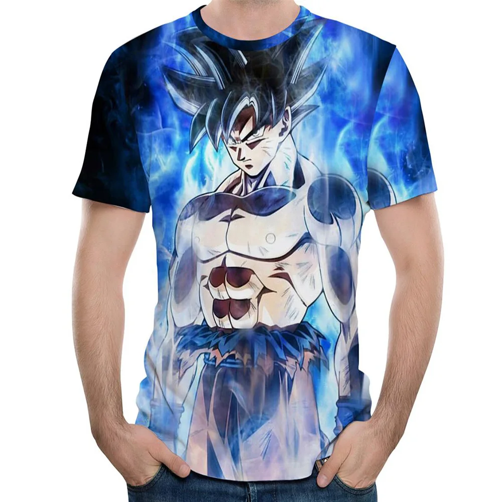 2019 Summer Dragon Ball Z T Shirt Men Fashion Men s Casual T shirt Short Sleeve
