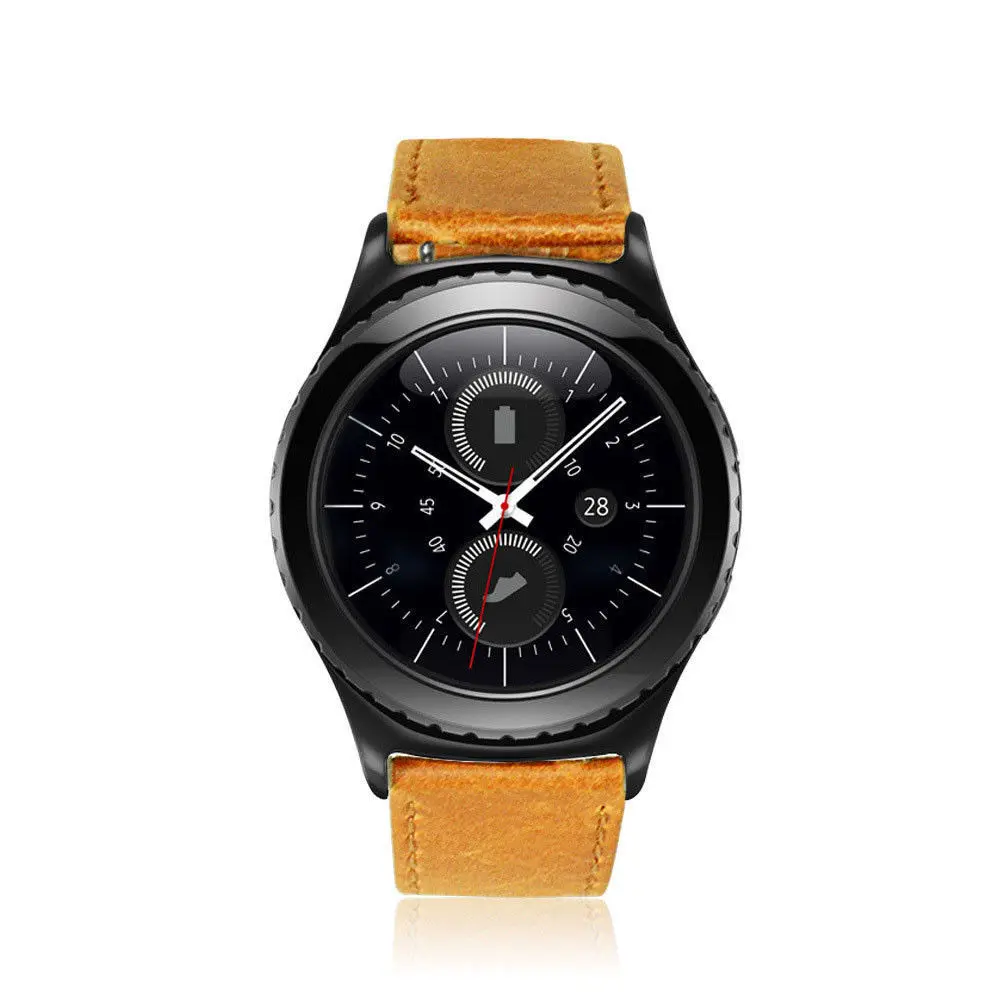 Высокое качество Ретро Натуральная кожа замена ремешок для samsung gear S3 Frontier часы ремешок для gear S3 классический браслет ремень
