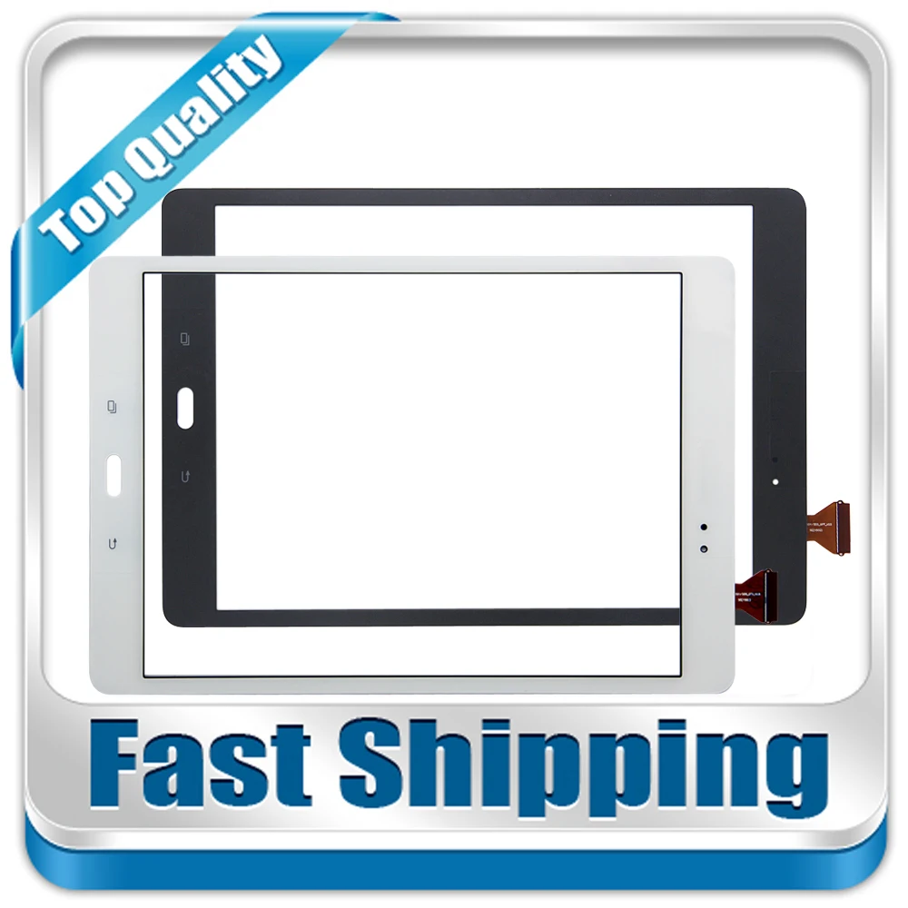 

New For Samsung Galaxy Tab A 9.7 SM-T555 T555 Replacement Touch Screen Digitizer Glass Black White