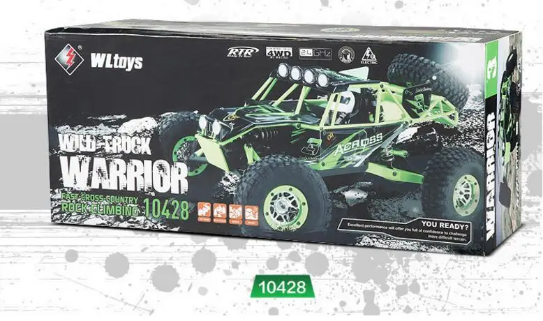 EMS/DHL доставка Wltoys 10428 2 4 г 1:10 масштаб 4WD RC rock climber дистанционное управление