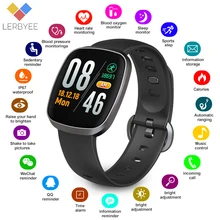 Lerbyee Bluetooth Smart Watch GT103 Waterproof Sleep Monitor Fitness Tracker Watch Full Screen Touch Heart Rate Sport Watch New