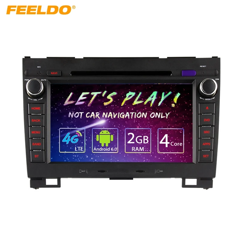 

FEELDO 8" Android 6.0 (64bit) DDR3 2G/16G/4G LTE Quad Core Car DVD GPS Radio Head Unit For Great Wall Hover H3/H5(2010~2013)