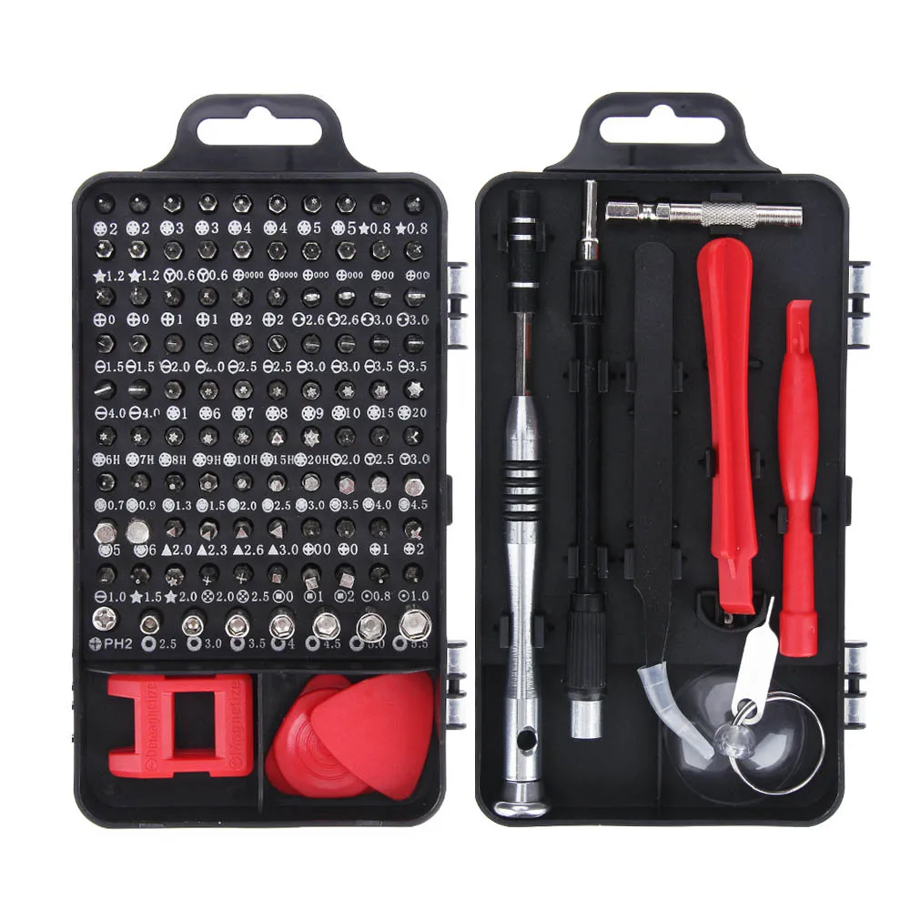 Billige WOCHEN 110 in 1 Schraubendreher satz Mini Elektrische Präzision Schraubendreher Multi Computer PC Handy Gerät Reparatur Hand Hause Tools