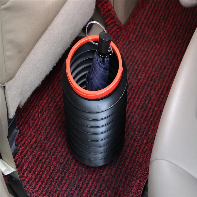 Складное ведро для автомобиля складной телескопической воды ящик для хранения мусора для KIA RIO K3 K4 K5 Sportage SORENTO venga hyundai Avante Sonata сантафе