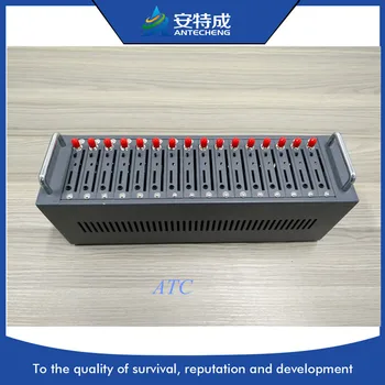 

Antecheng 2G network 16 sim card Industrial slots GSM Modem USB pool support bulk sms ussd stk device with free softerware