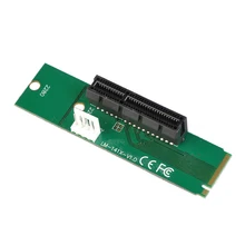 1 PC M.2 NGFF SSD мужчина к pci-e express 4X Женский конвертер адаптера с 4PIN Power Supply кабель riser карты для БТД горной