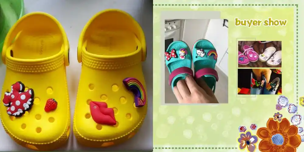 croc shoe christmas ornament