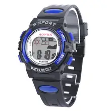 Бренд honhx часы Детские умные наручные часы для мальчиков цифровые светодиодные спортивные часы дети будильник с датой часы подарок