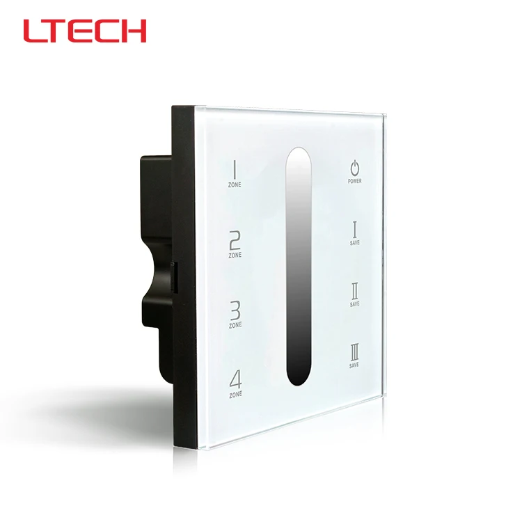 

DX5 touch panel led controller,AC100-240V input,RF 2.4G+DMX512 output signal for R4-5A/R4-CC Wireless receiver