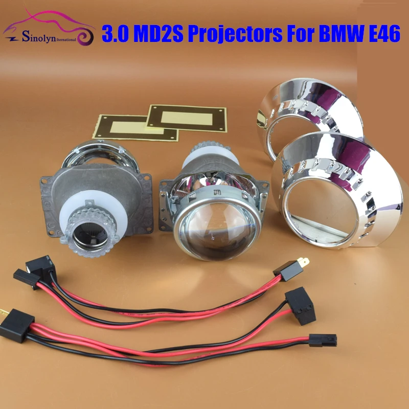 For BMW 3 Series E46 ZKW OEM MD2S HID Bixenon Projector Lens