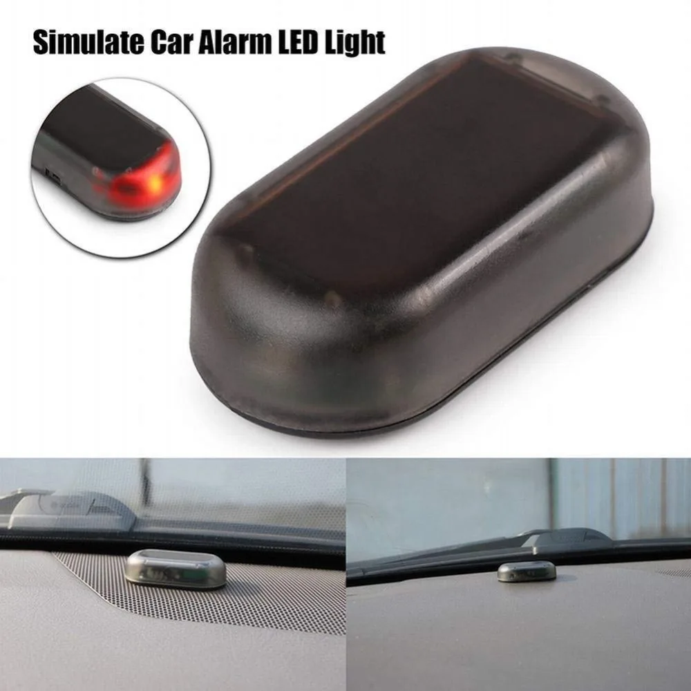 Universal Car Led Light Security System Warning Theft Flash Blinking