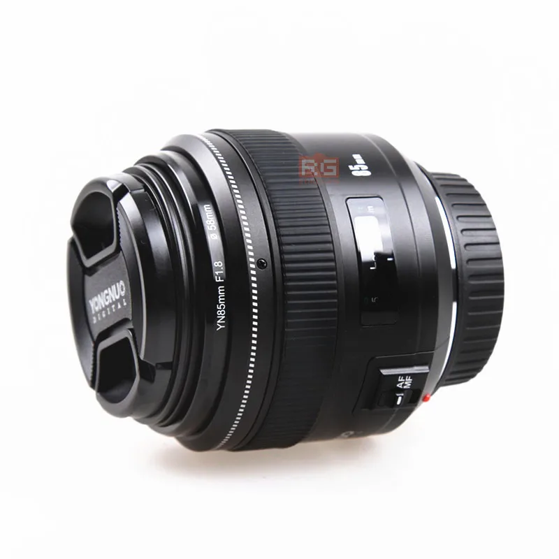 YONGNUO 85 мм f1.8 Prime Lens Full-Frame AF MF Hood Mannual standard фиксированный фокус YN85mm для Canon EOS EF Mount SLR камер