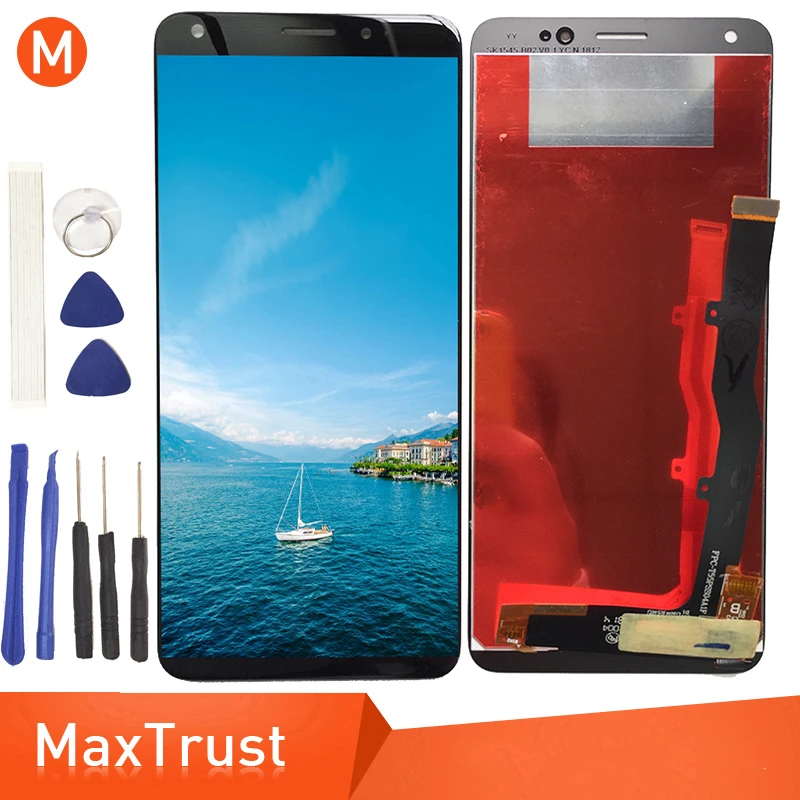 Great Quality 5.45'ɿor ZTE Blade V9 Vita LCD Display And Touch Screen Digitizer Assembly Module Replacement | Мобильные