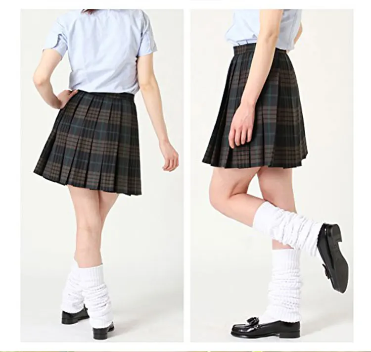 Для женщин студентов осень 2018 г. теплые длинные модные чулки модные хлопковые полосатые японский стиль выше колена повседневное уличная