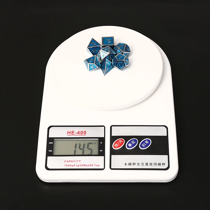 Chengshuo игральные кости dnd Металлический Набор для ролевых игр polyhedral d20 8 оптовая
