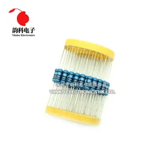 50 шт. 1 Вт 1% металлического пленочного резистора 120R 150R 180R 200R 220R 120 150 180 200 220 Ом