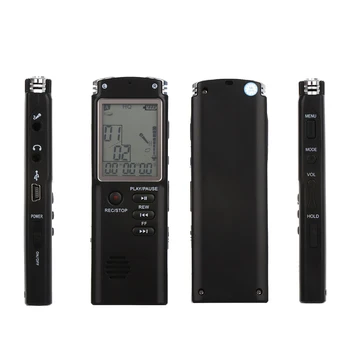 

New 8 GB / 16 GB Dictaphone Professional Mini Voice Recorder USB Digital Audio Voice Recorder With WAV MP3 Mini Player