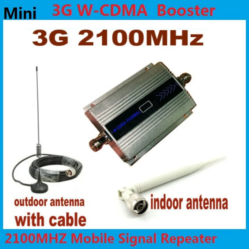 

Hot ! LCD Family WCDMA UMTS 3G 2100 MHz 2100MHz Mobile Phone Signal Booster Repeater Cell Phone Amplifier with Antenna+10M Cable