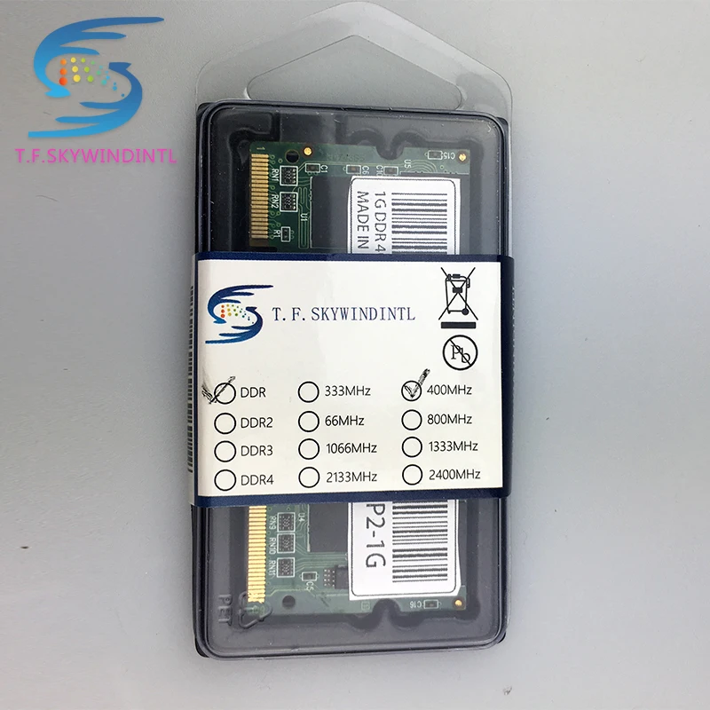 En Ligne Libérez le bateau Ordinateur Portable Mémoire 1 GB DDR 400 MHz 1G DDR1 PC3200 200Pin SO DIMM 1 GB mémoire pour ordinateur portable