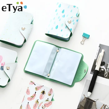 

eTya Men Women Credit Card Holder Business Card Holder Wallet Fashion PU Leather Function 20 Slots Card Case Bag Card Wallets