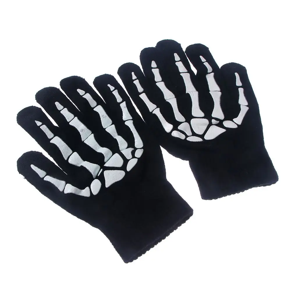 Новые зимние мужские и женские перчатки с сенсорным экраном для мобильных компьютеров, утолщенные перчатки, теплые черные